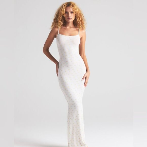 NWOT SKIMS Soft Lounge Dress - Picture 1 of 7
